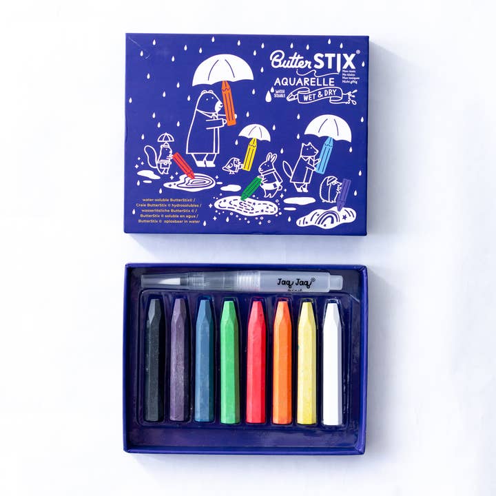 Water-based Water Color Paint Watercolor Crayon Assorted Col for wholesale by Jaq Jaq Bird EUROPE