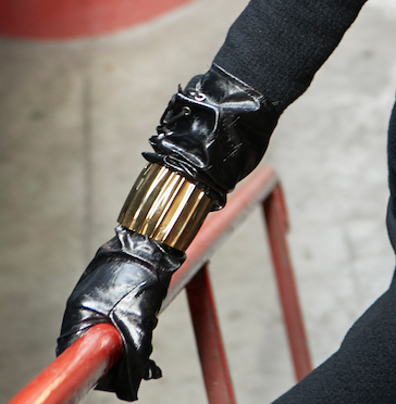 Nubes de Mazapan - Wholesale Cuff Bracelet - 18KT GOLD-PLATED BRASS BANGLE2