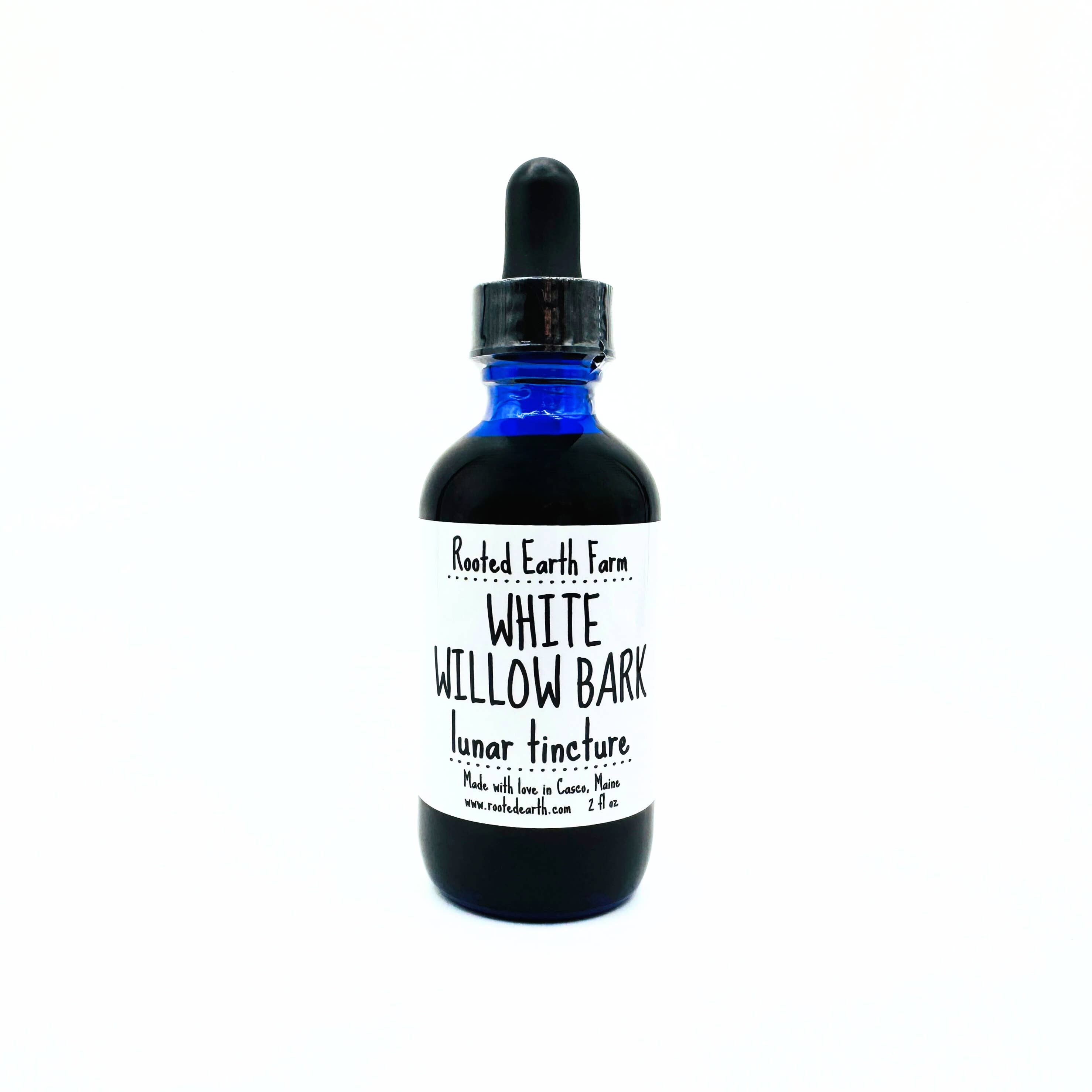 Rooted Earth Farm + Apothecary - Wholesale Tincture - White Willow Bark Tincture - 2 Size Options1