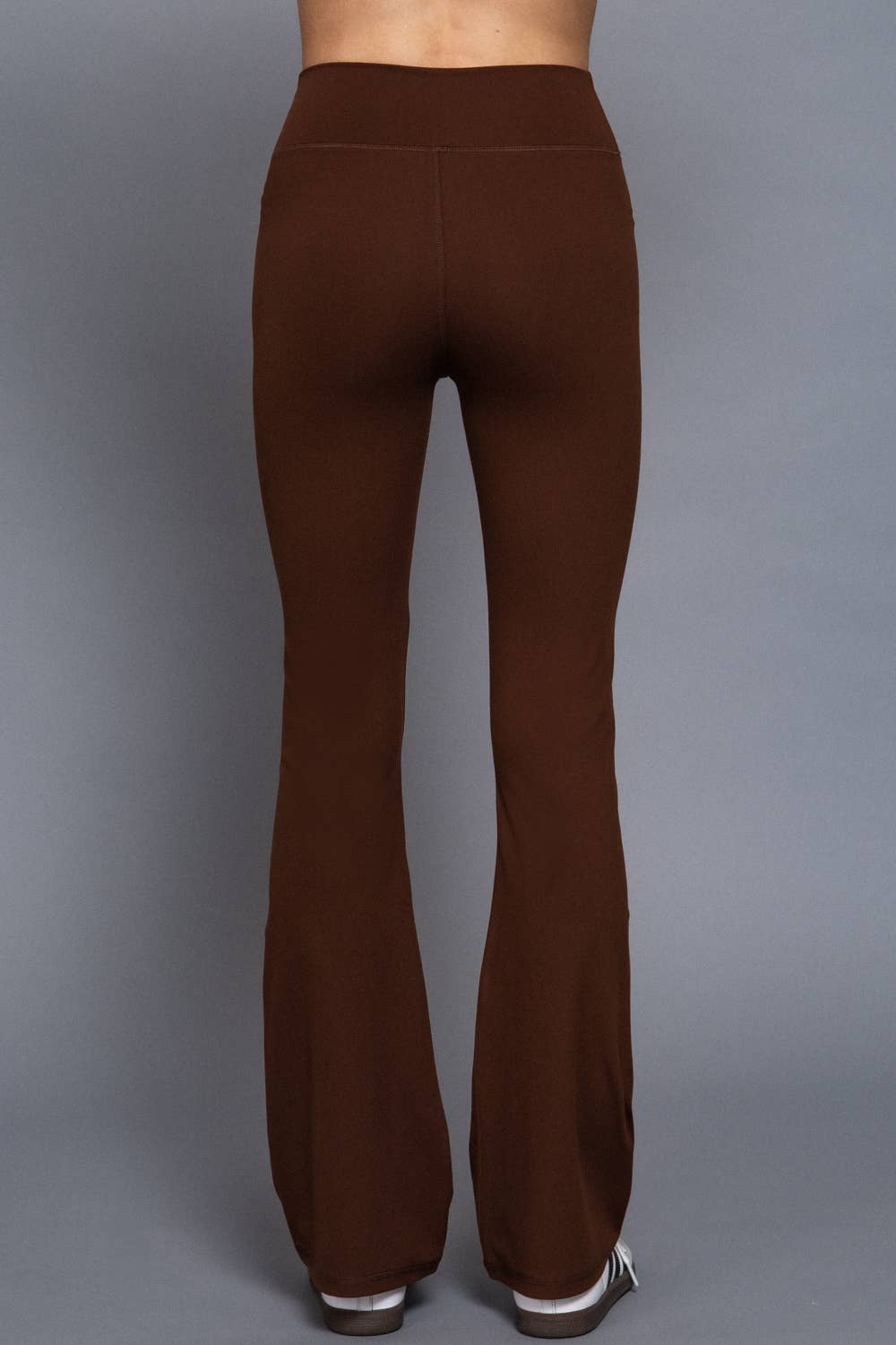 Active Basic | Active USA - Wholesale Athletic Pants - Women's - Waist Band Flare Stretch Workout Long Pants13