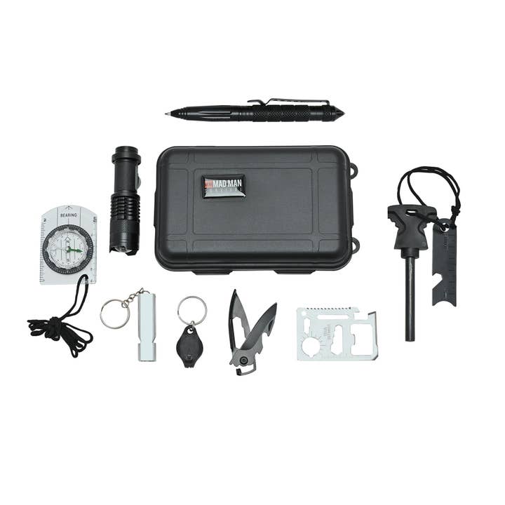 WIDDOP and Co. - Wholesale Tool Set - Mad Man Outdoor 8pc Survival Kit1