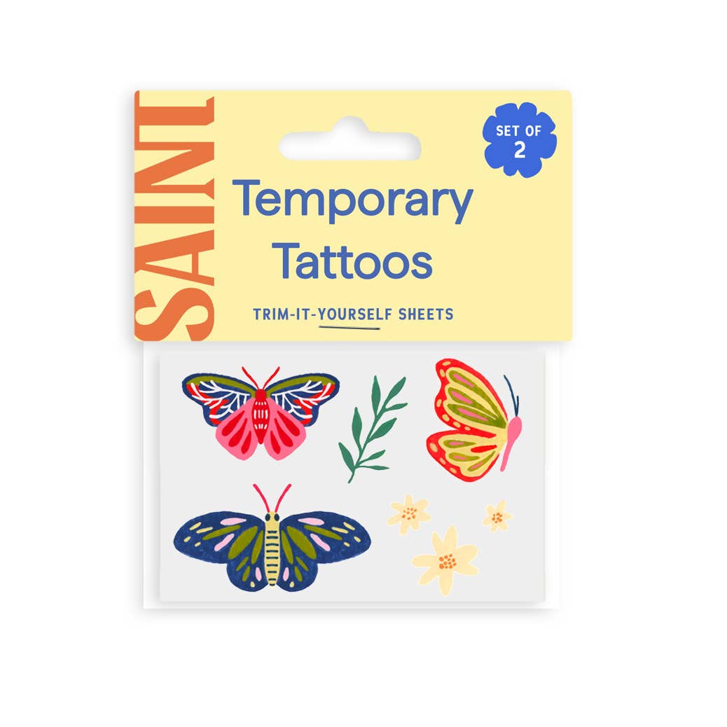 Saint Tattoos - Wholesale Temporary Tattoo - Secret Garden Temporary Tattoos