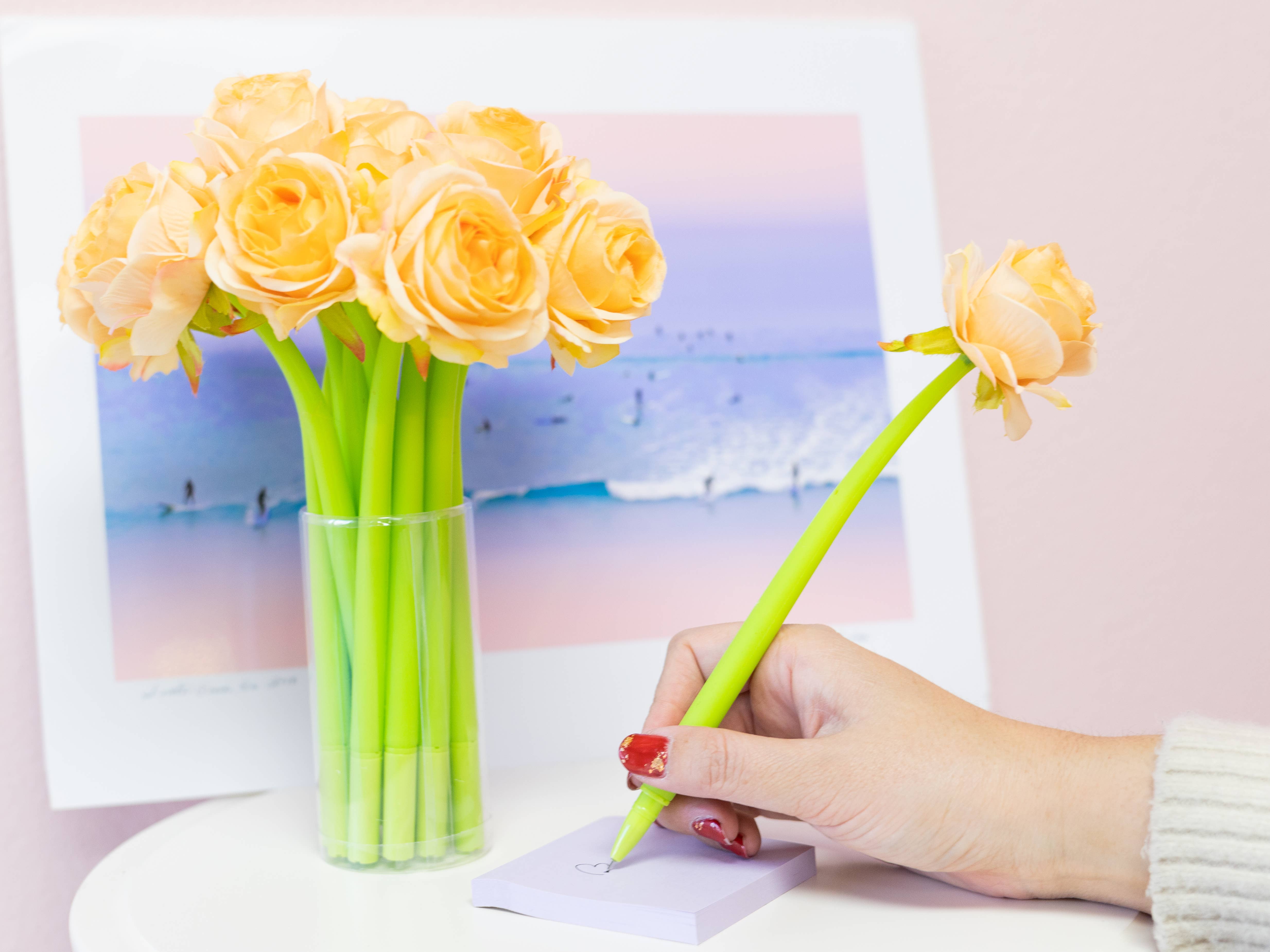 Bewaltz - Wholesale Retailer Display - Paper & Novelty - Flower Bouquet Pen Display Sets - 16pc3