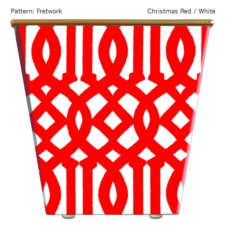 Hedge Farm Candles and Containers - Wholesale Plantenpot - Fretwork Cachepot Container Alleen2