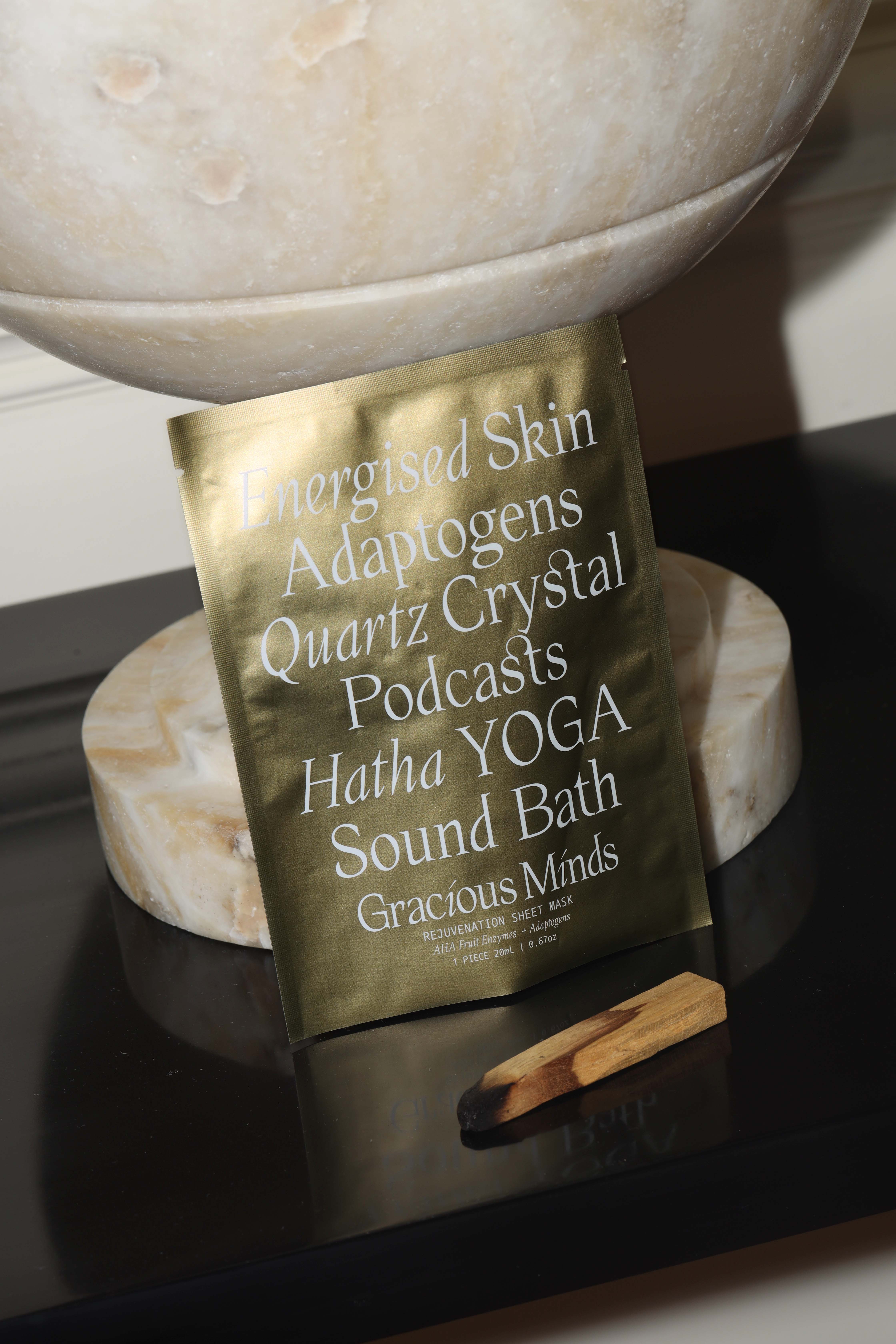 Gracious Minds - Wholesale Skincare Face Mask - Rejuvenation Gold Sheet Mask1