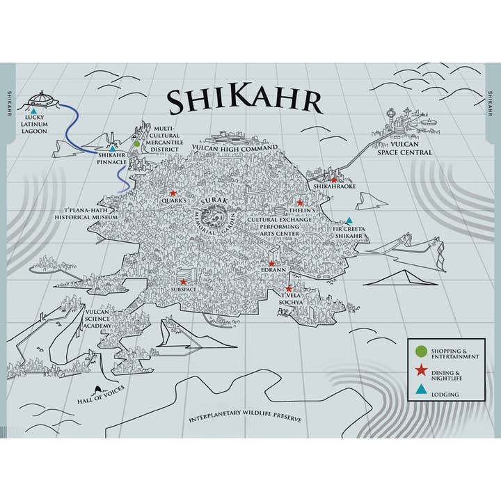 Insight Editions - #1 Pop Culture Publisher - Wholesale Travel Book - Hidden Universe Travel Guides: Star Trek - Vulcan4