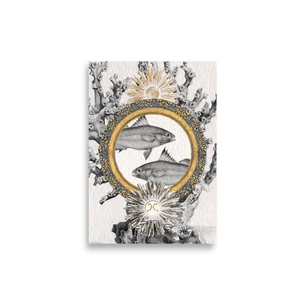 Von Grüt - Wholesale Kunstprint - Le signe des Poissons1