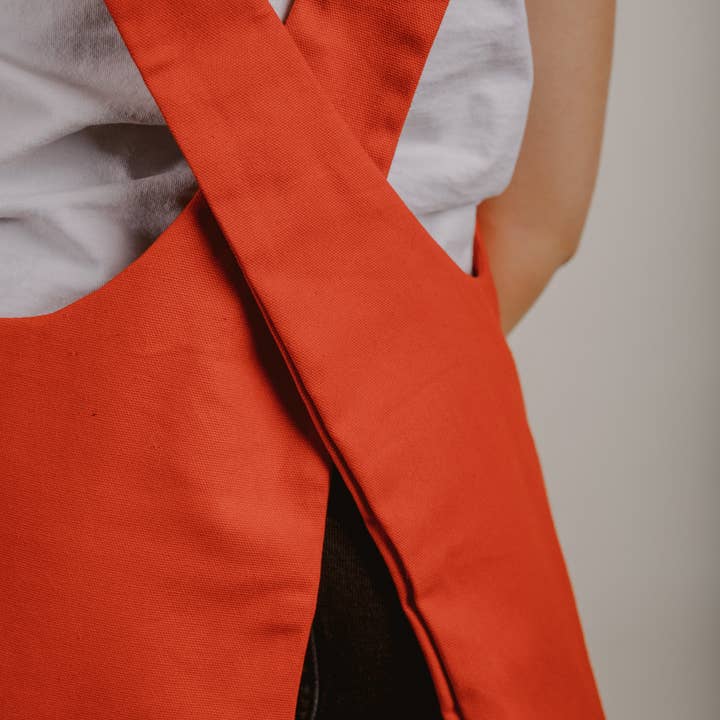 The Adorn Co. - Wholesale Apron - Canvas Crossback Apron3