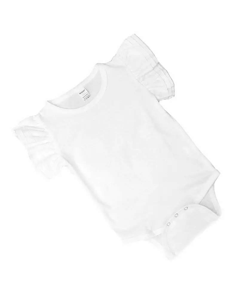 MONAG - Wholesale Bodysuit (Non-Footed) - Baby - Flutter Sleeve Baby Bodysuit Onesie2