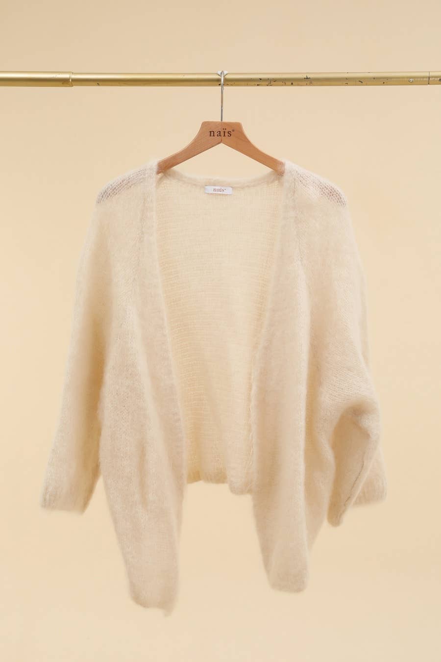 NAÏS PARIS - Venta al por mayor Cárdigan - Mujer - Cárdigan suelto de longitud media en 80 % kid mohair18