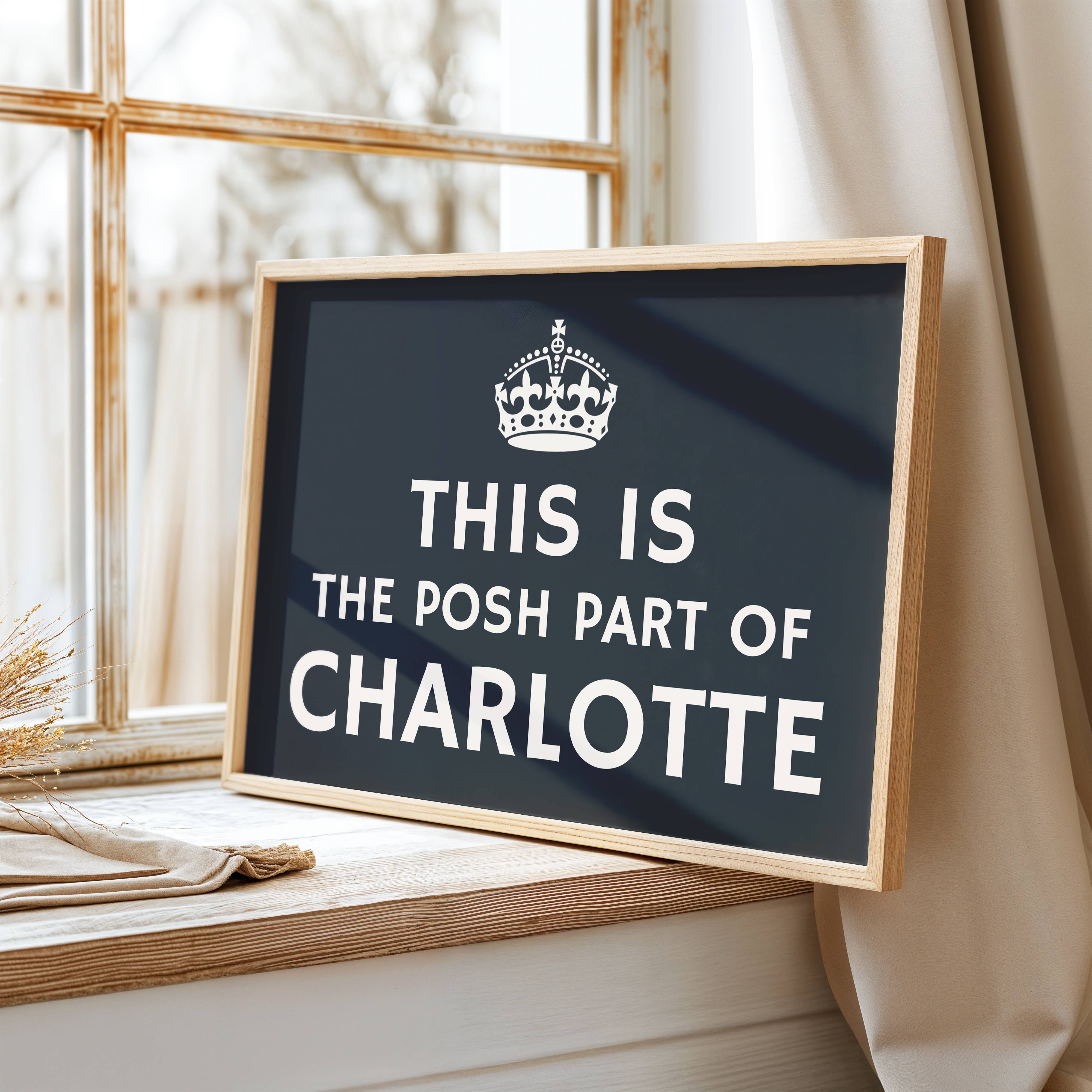 Timmy Loves - Wholesale Art Print - This Is The Posh Part - Customised Keep Calm A3 Art Print1