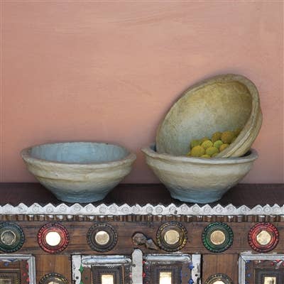 HomArt - Wholesale Decorative Plate/Dish/Bowl - Paper Mache Bowl - Sm