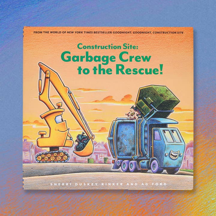 Chronicle Books - Wholesale Preschool Book (3-5) - Construction Site: Garbage Crew to the Rescue!8