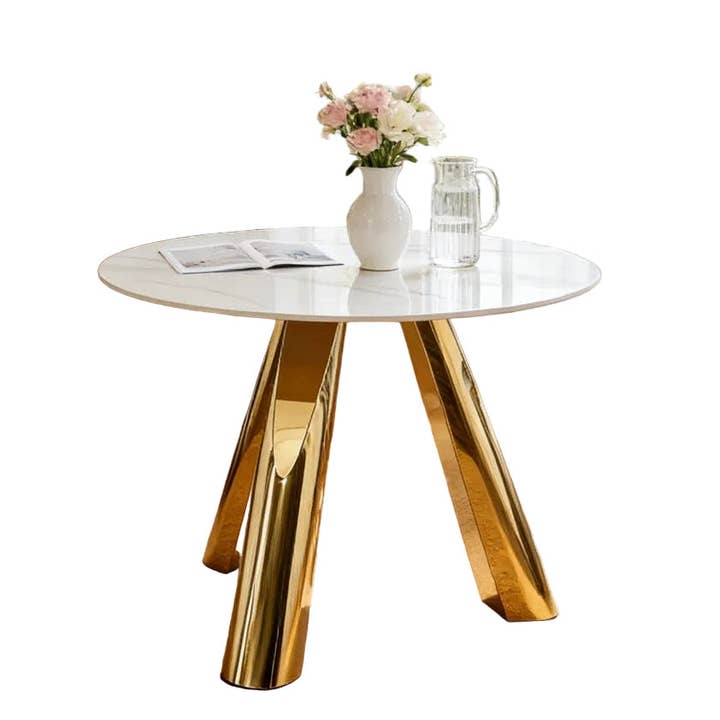 42" Luxury Sintered Stone Dining Table for wholesale by BlakOutlet