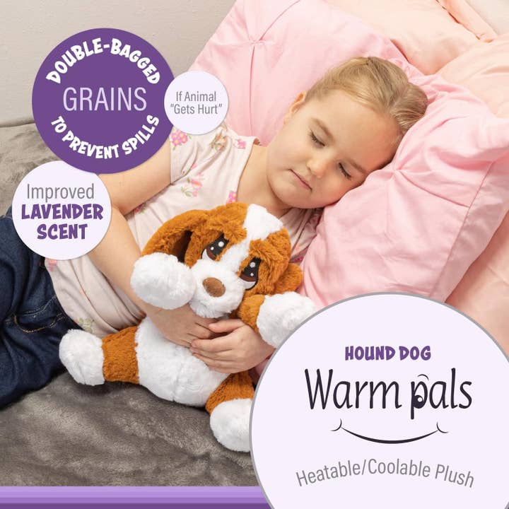 1i4 Group - Wholesale Stuffed/Plush Toy - Kids & Baby - Hound Dog Warm Pal3