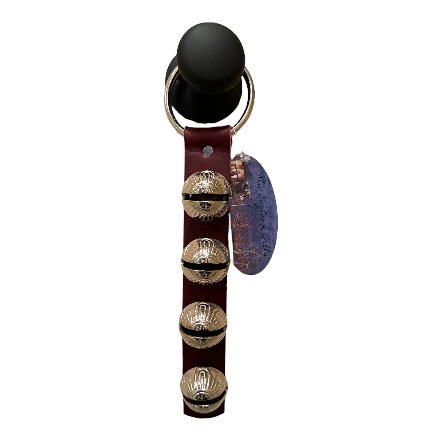 New England Bells - Wholesale Bell - Traditional Strap Bells - #4 Size Bells - 4 Bells on Strap8