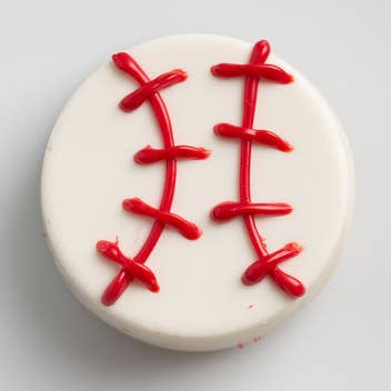 Baseball Cookie for wholesale by Rae Lou's Edible Art