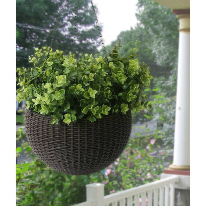 Algreen - Wholesale Hanging Planter - Modena Self-Watering Hanging Basket Planter19