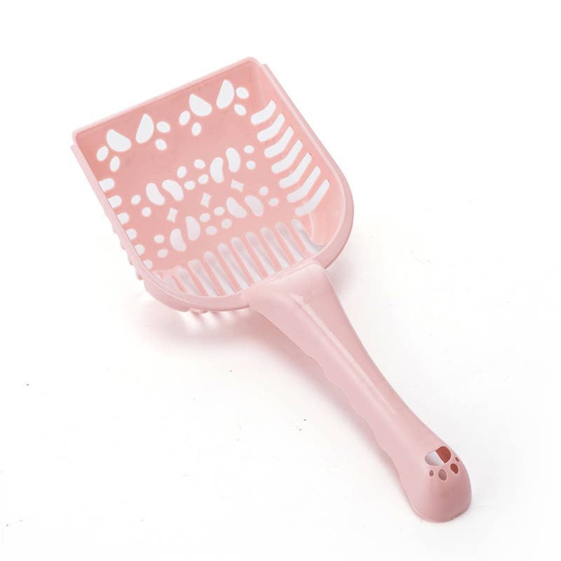 PAWPAWwholesale - Wholesale Cat Litter Box - Plastic Hollow Cat Litter Scoop Pet Waste Picker_CWMM52498