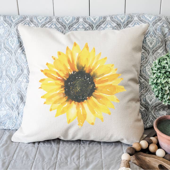 Federa cuscino girasole per la vendita all'ingrosso da parte di Go Charlotte