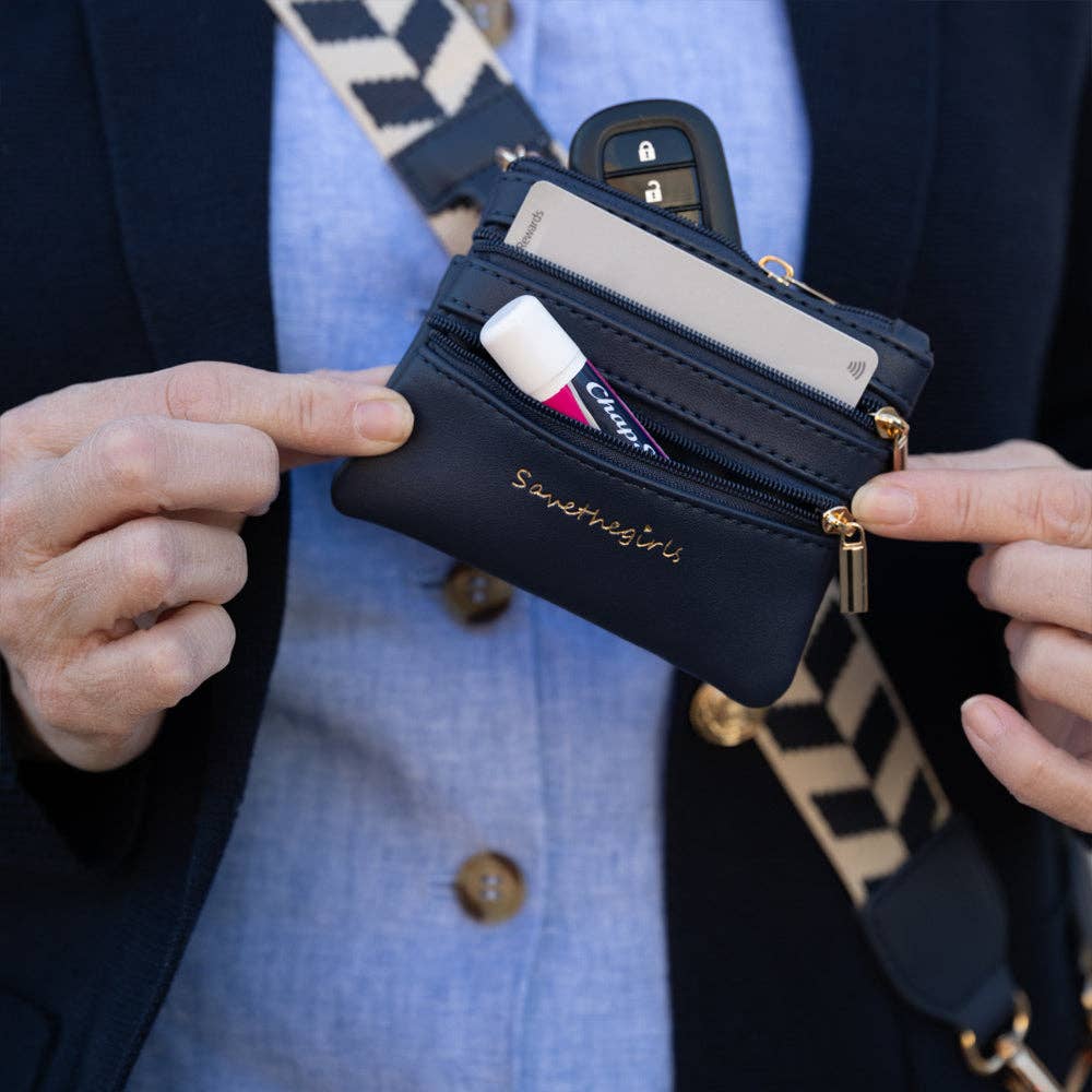 Save The Girls - Wholesale Phonecase Strap - Clip & Go Strap w/Zippered Pouch Chevron15