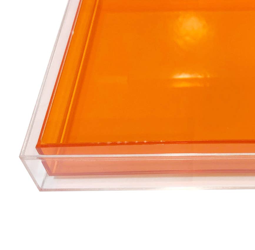 Decorium Living - Wholesale Decorative Tray - ENCASED LUCITE TRAY3