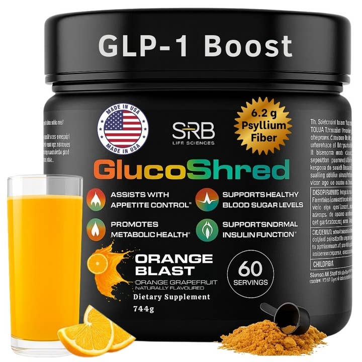 GlucoShred Blood Sugar & Metabolic GLP-1 Support Powder for wholesale by GlucoShred