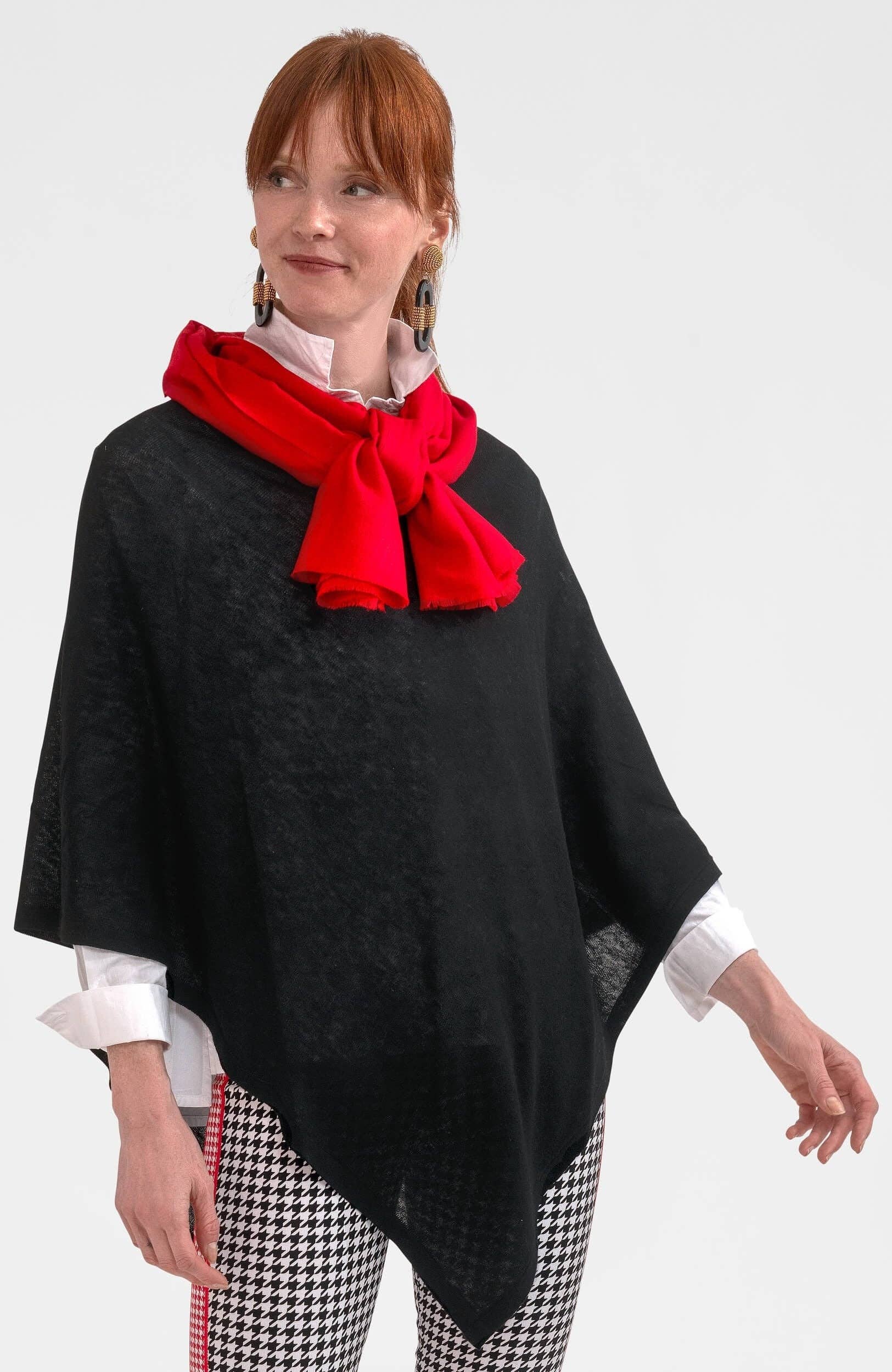 Gretchen Scott LLC - Venta al por mayor Poncho - Mujer - Poncho similar al cachemir6