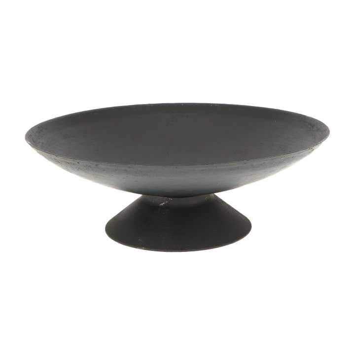 Esschert Design USA - Wholesale Fire Pit - Low Fire Pot, Cast Iron, Black - Large2