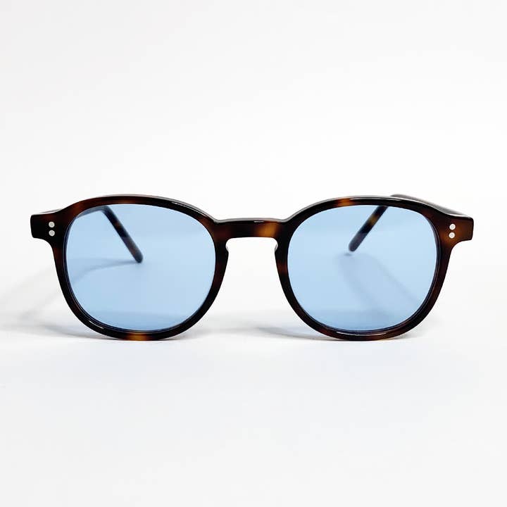 ODÉON briller i skildpaddemønster - blå for engroshandel hos Élo & John