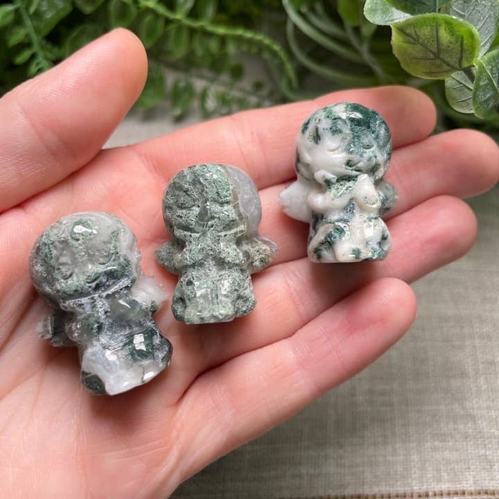 Copper Ashes - Wholesale Spiritual Stone/Crystal - Crystal Cherub Angel4