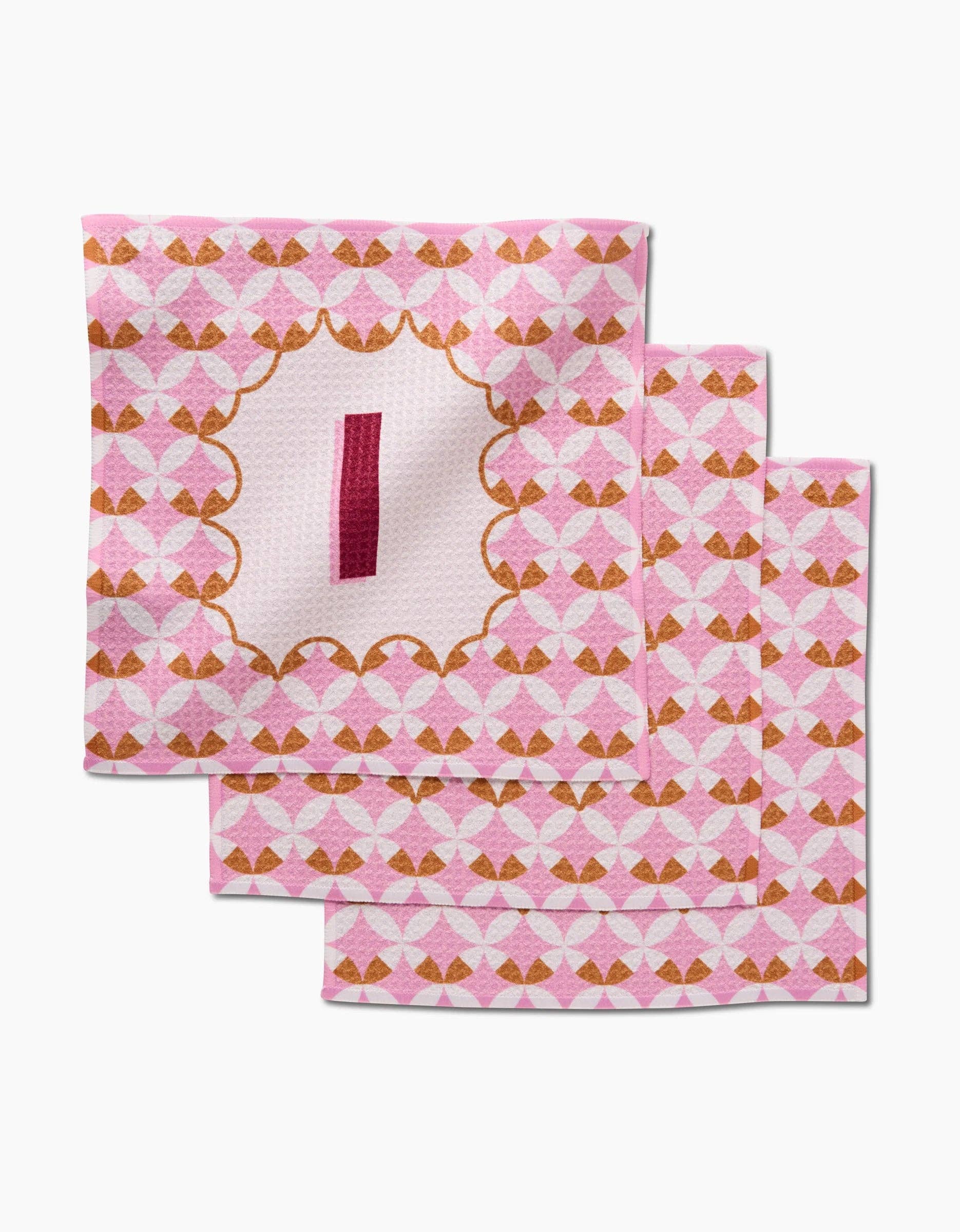 Geometry – toalha de cozinha por atacado – Azulejo com Monograma de Geometria11