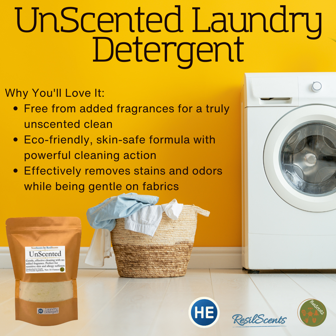ResilScents WholeSale - Wholesale Laundry Detergent Powder/Pods - Unscented Laundry Detergent – A Pure, No-Fuss Option2