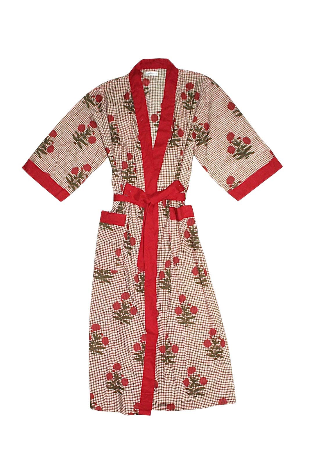 Curiosity Lab - Vendita all'ingrosso Kimono - Donna - Kimono lungo in cotone indiano Mandu23