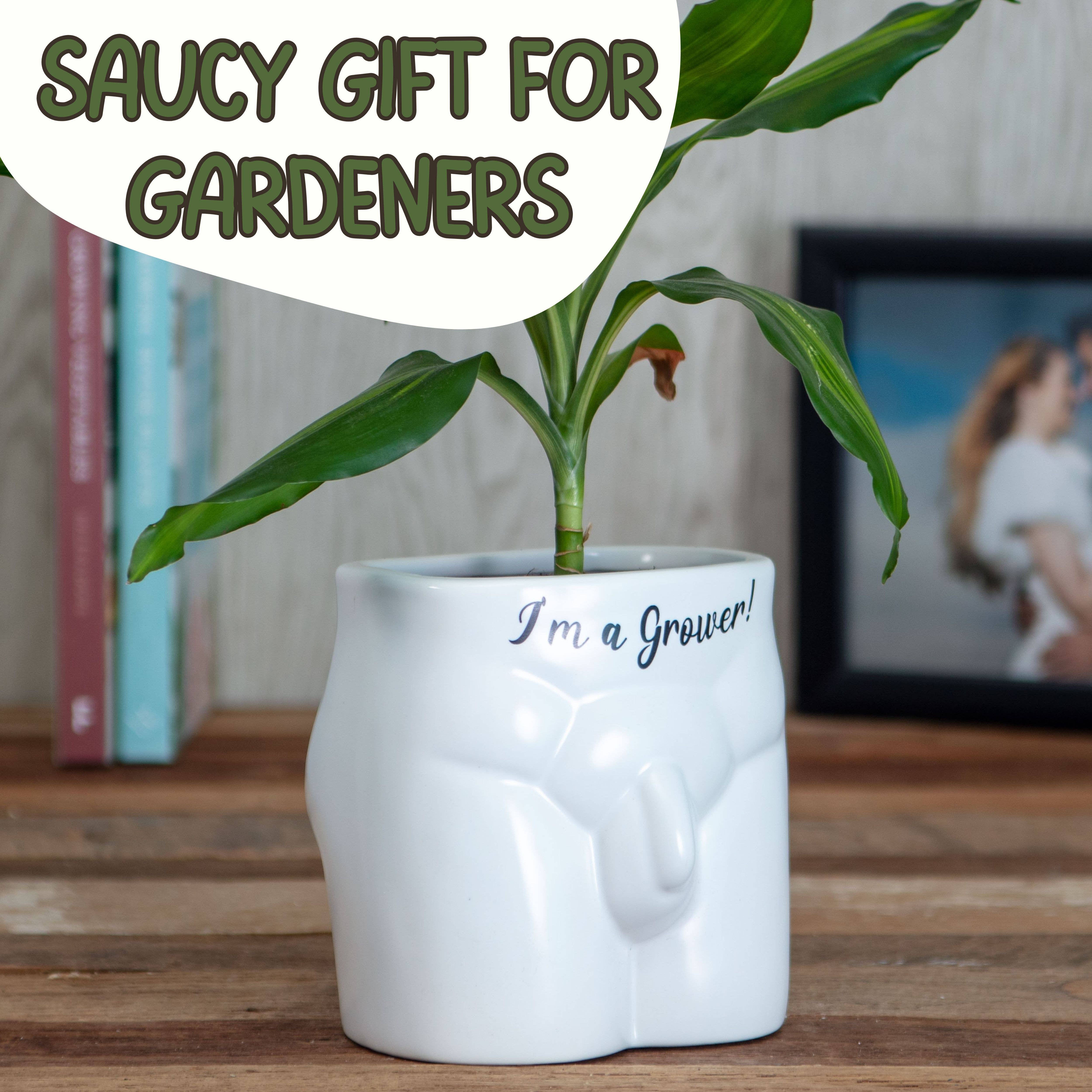 Boxer Gifts - Wholesale Plant Pot - I'm A Grower Put Some Plants On - Novelty Indoor Planter2