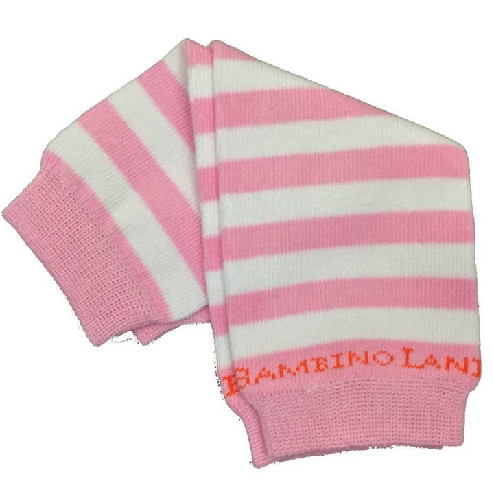 Bambino Land – Engroshandel Sokker - Baby – Pink & White Stripes Newborn Benvarmere