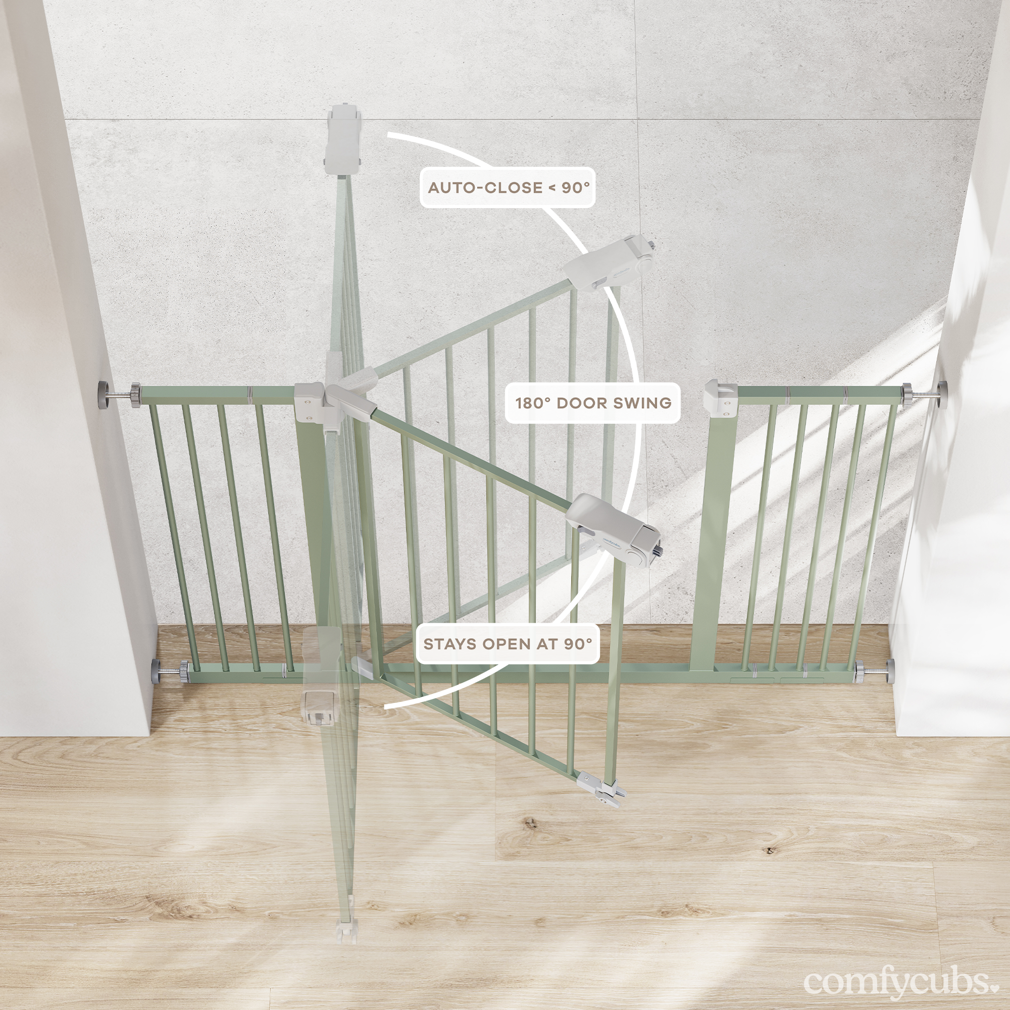 Comfy Cubs - Wholesale Pet Folding Gate - Dog - Baby Safety Gate by Comfy Cubs26