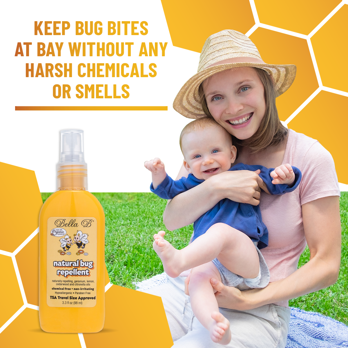 Bella B - Venta al por mayor Repelentes de insectos - Bella B Buzzy Bee repelente de insectos natural 3.3 oz1
