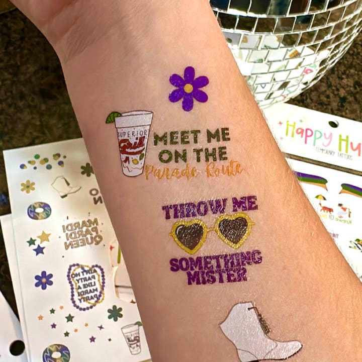 Happy Hues Tattoos - Wholesale Temporary Tattoo - Mambo Queen Temporary Tattoos
