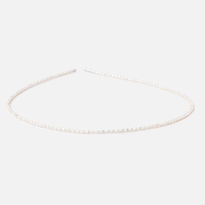 Beads of Cambay - Wholesale Beads - 2.5-3mm Off White Petite Baroque Freshwater Pearls 15.5 inch 132 Beads AA1