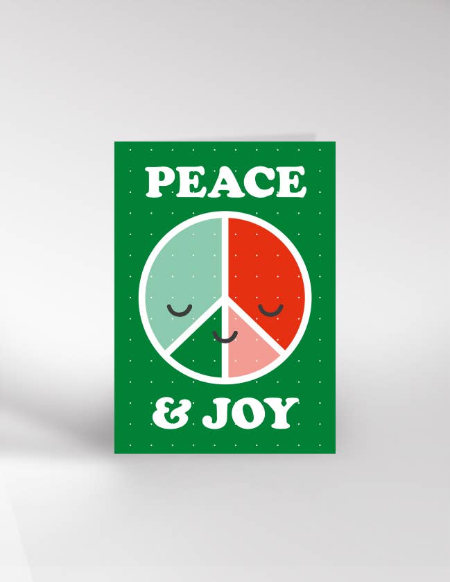 Dicky Bird - Wholesale Christmas Card - XM028 Peace & Joy