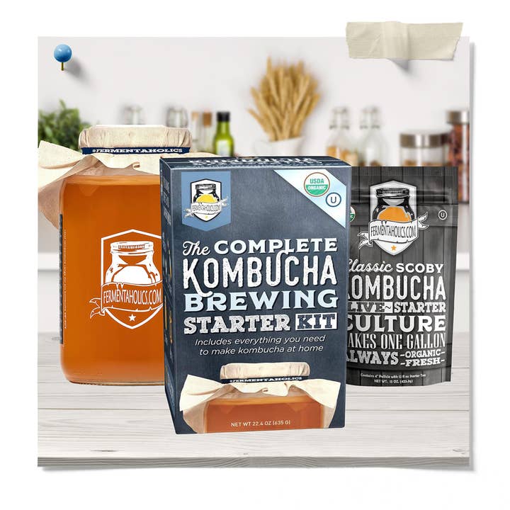Fermentaholics - Wholesale DIY food kit - Complete Kombucha Brewing Starter Kit – Classic6