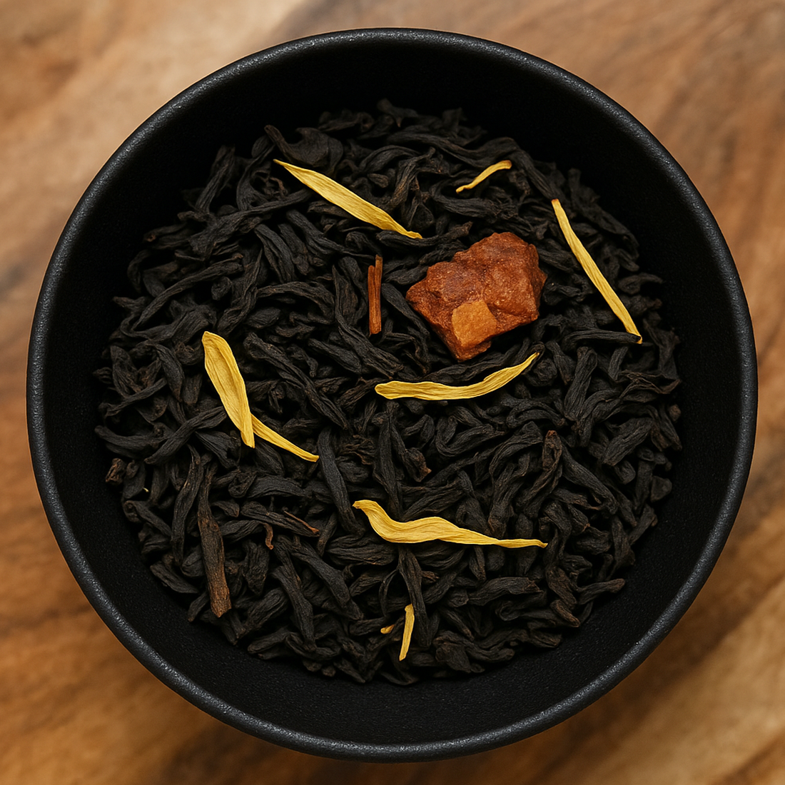 LA Herb - Vendita all'ingrosso Tè sfusi - Miscela di Tè Nero alla Frutta di Albicocca (Camellia Sinensis)0