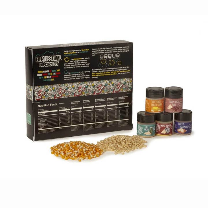 Flyer Foods Inc - Wholesale Popcorn - Film Festival Popcorn Set1