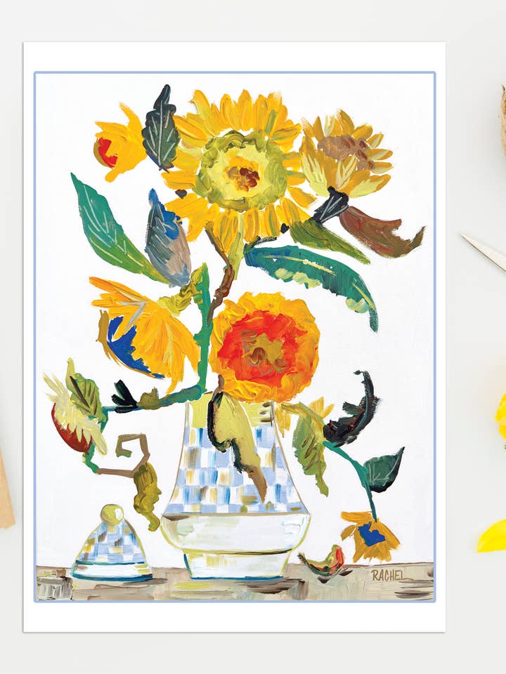 Sunshine Contained (Almost) Greeting Card for wholesale by Rachel Cordaro