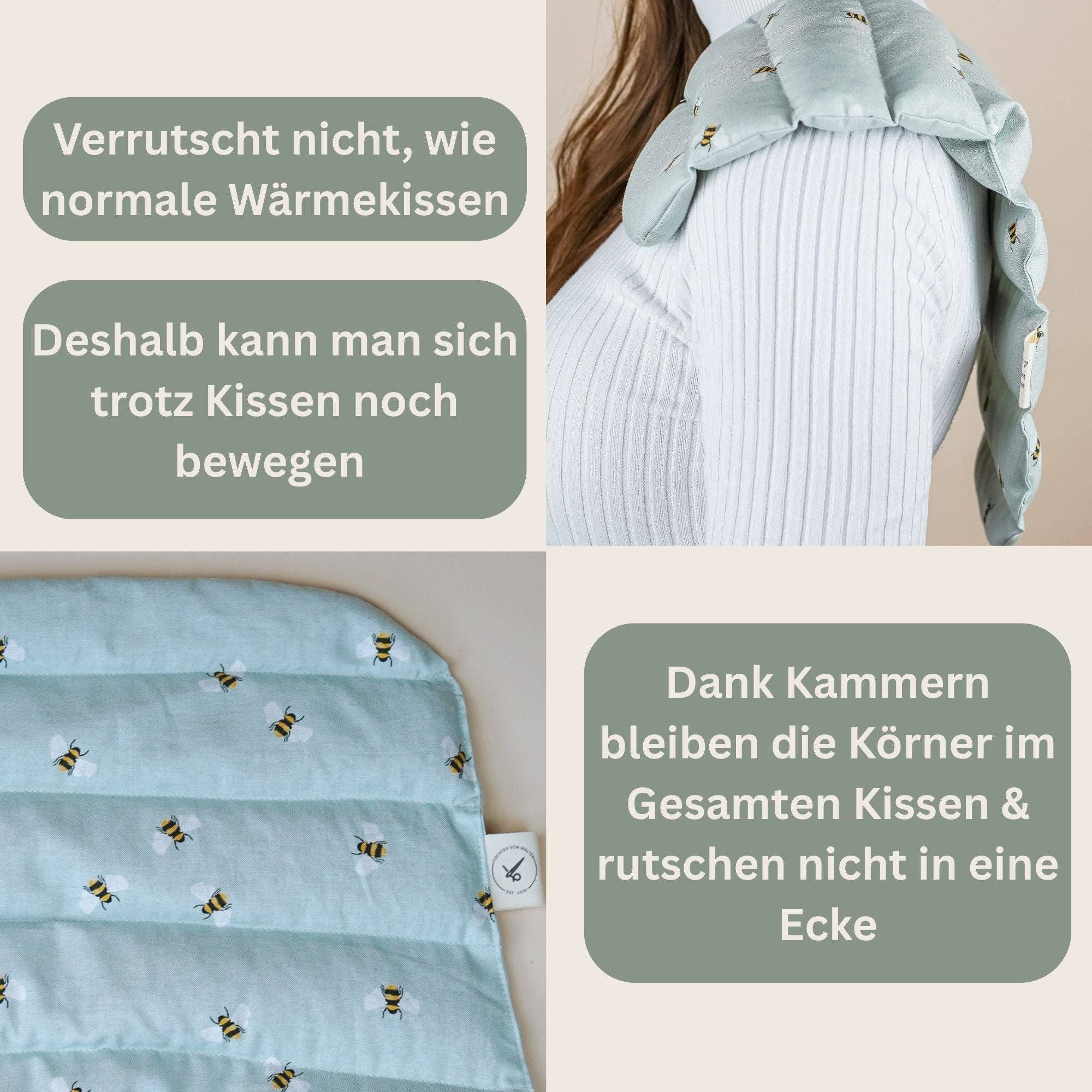 Tochter von Walter - Venta al por mayor Cojín de spa/terapia - Cojín cervical abeja1