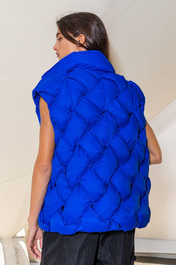 BUCKETLIST INC - Vente Veste sans manches – femme - Veste doudoune boutonnée IT204031