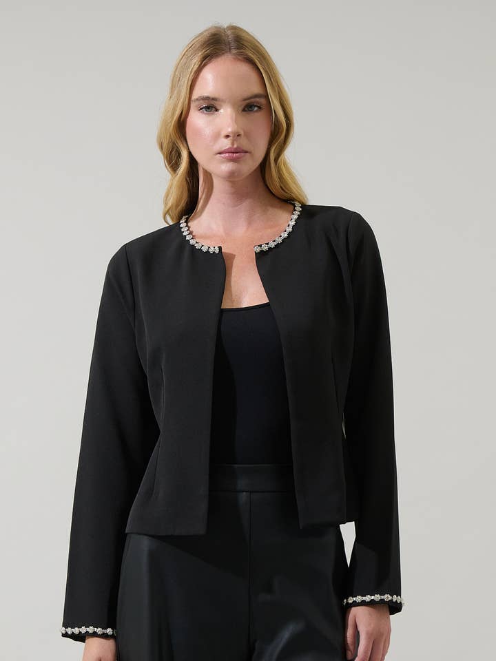 Veste Denna à strass Winona pour la vente par Sugarlips