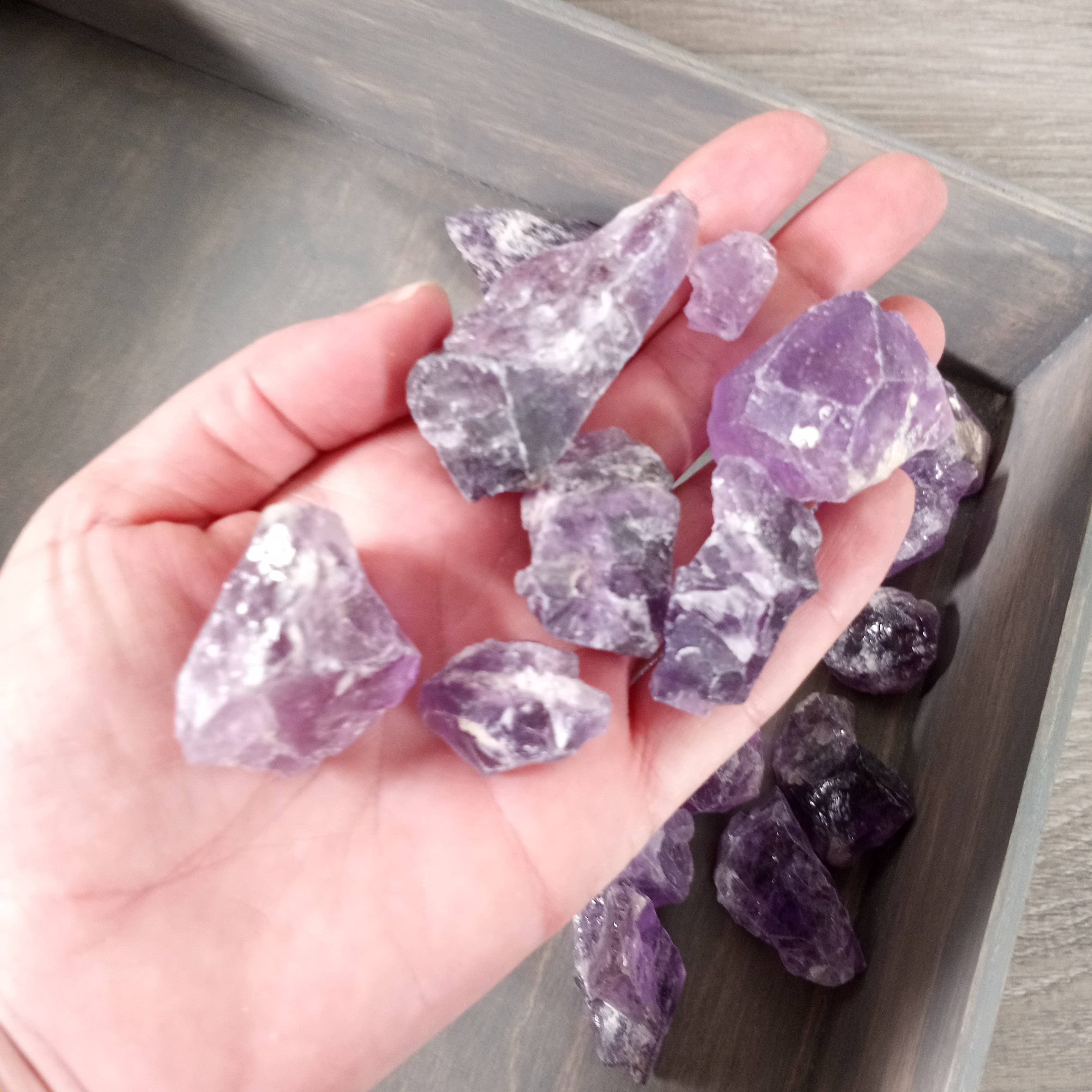 Keystone Crystals - Wholesale Spiritual Stone/Crystal - Wholesale Amethyst Rough Chunks – Raw Crystal by the Pound4