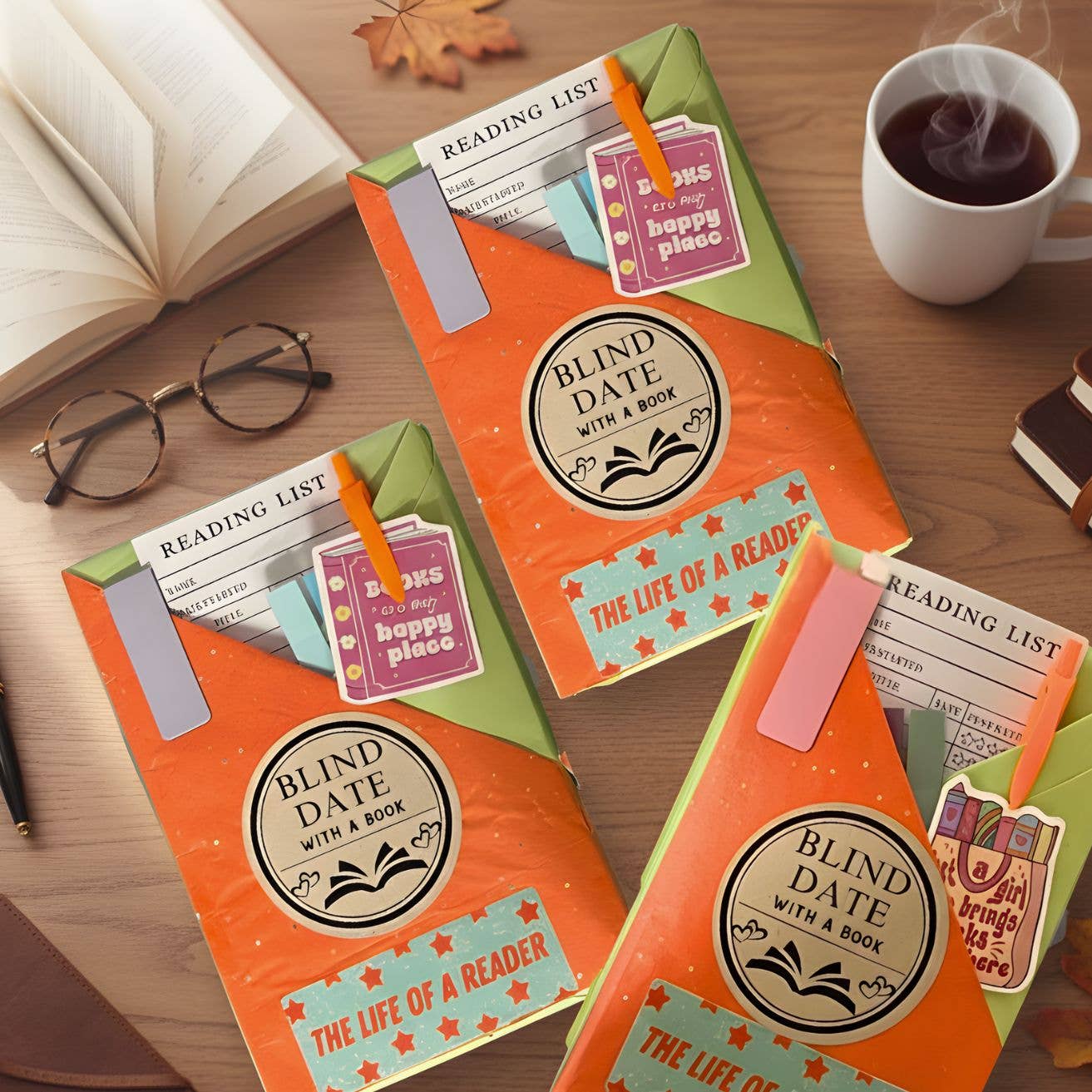 Nefer Designer Candles & Home Decor - Wholesale Book - Adult - The Life of a Reader | Blind date with a Book | Bookish Gift3